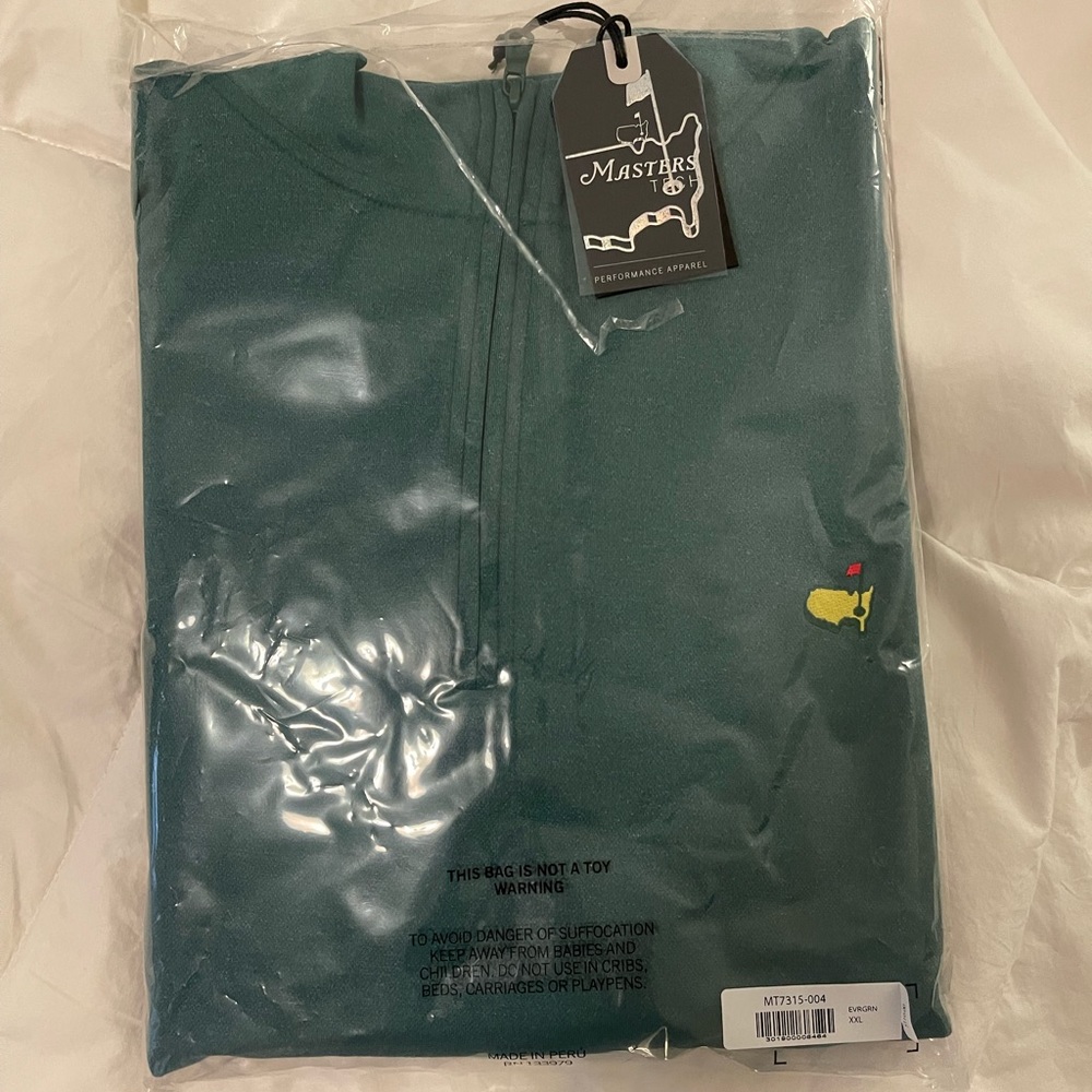 2023 Masters 1/4 zip tech pullover